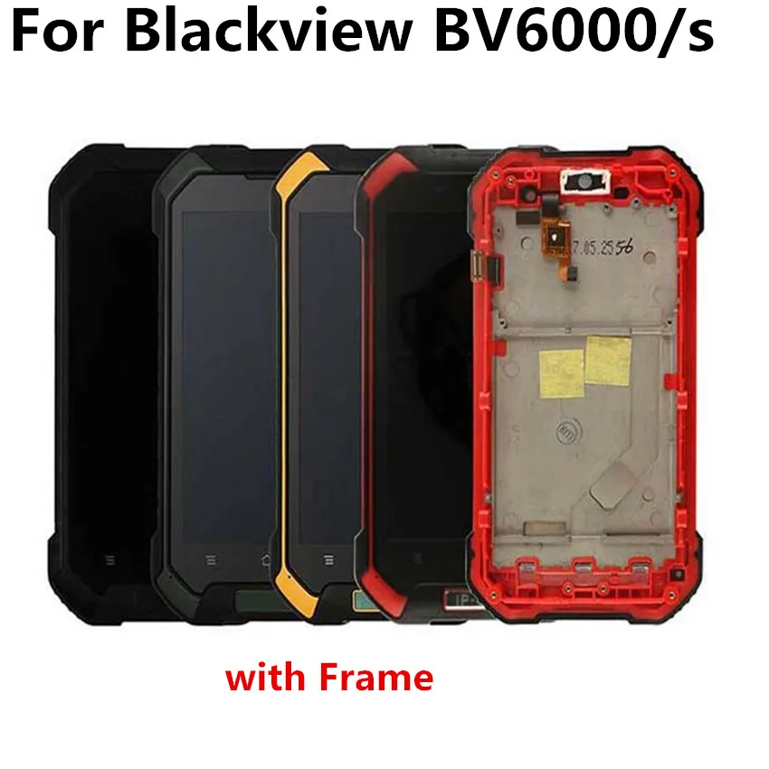 Для Blackview bv6000 ЖК дисплей + сенсорный экран рамки инструменты планшета Ассамблеи