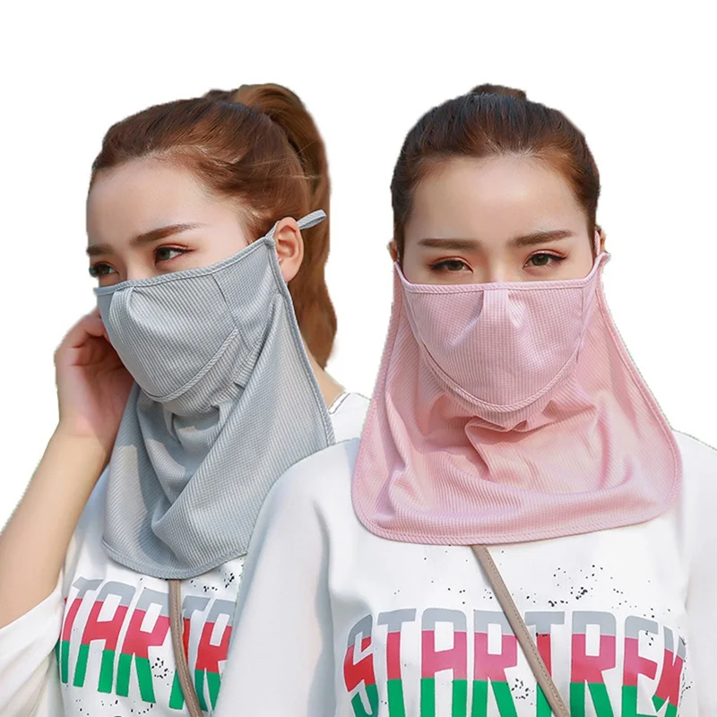 Новинка женские маски для гольфа маска рта с защитой от УФ-лучей Спортивная