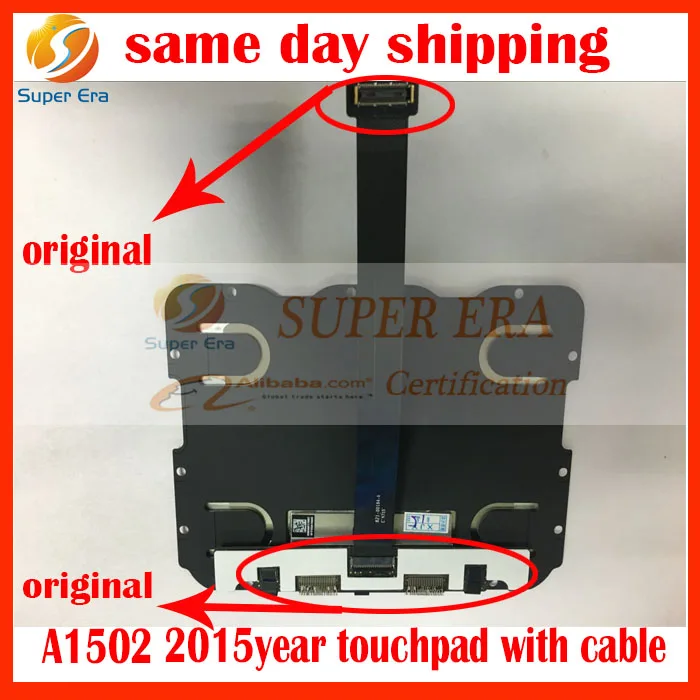 10 шт./лот 810 00149 04 821 00184 a Touchpad коврик ж/кабель для Macbook Pro 13 ''Retina a1502 трекпад с