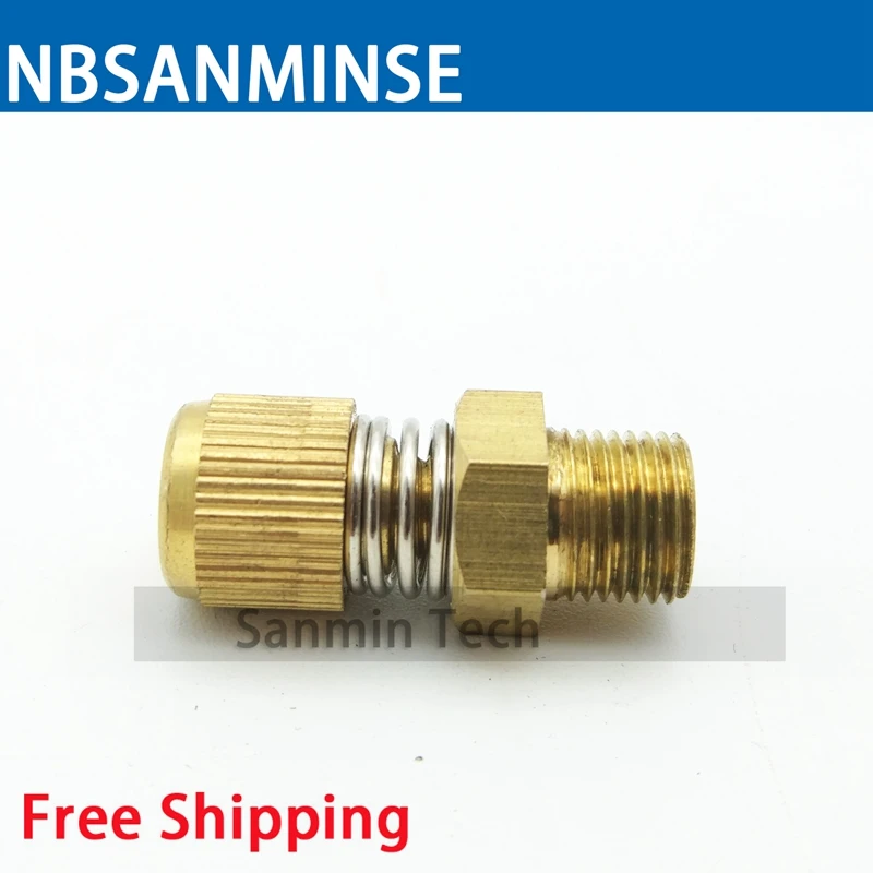 NBSANMINSE 10 шт./лот SD 1 Пневматический Глушитель латунный глушитель бар выхлопной