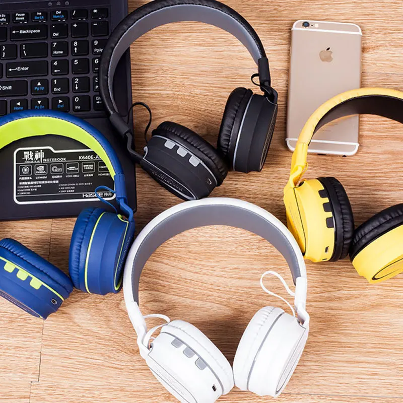 AIDM шумоподавление Bluetooth наушники с микрофоном Hi Fi стерео звук портативная
