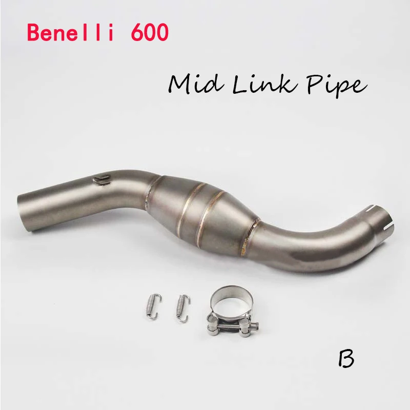 Глушитель выхлопной средней посадки для мотоцикла Benelli 600 51 мм|Выхлопные трубы и
