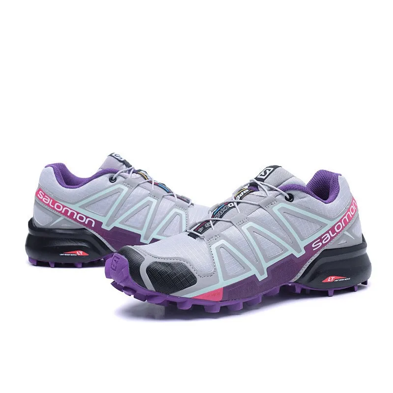Salomon speed Cross 4 CS на шнуровке женские дышащие уличные кроссовки летние спортивные