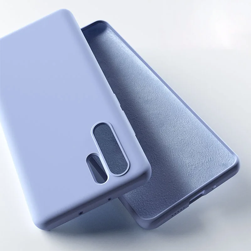 Жидкий силиконовый чехол для huawei P30 Pro, однотонный чехол для huawei P30 Lite P 30 Pro 30Pro 30 Lite P30pro