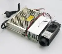 Фокусируемый 4 Вт 808нм 810нм инфракрасный ИК лазерный диодный модуль+ 5 В блок питания ttl