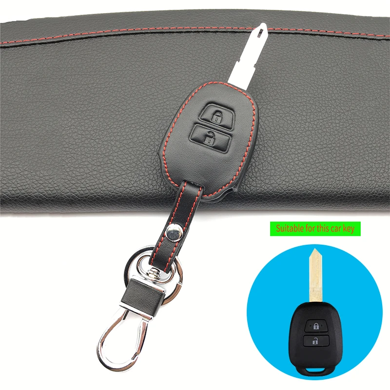 Кожаный защитный чехол для автомобильного ключа Toyota Yaris Camry Corolla Echo Prado Highlander Reiz New