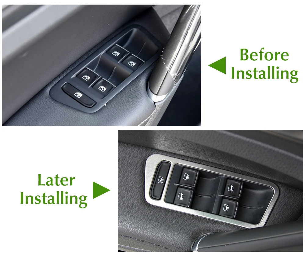 Автомобильные аксессуары нержавеющая сталь украшение интерьера автомобиля