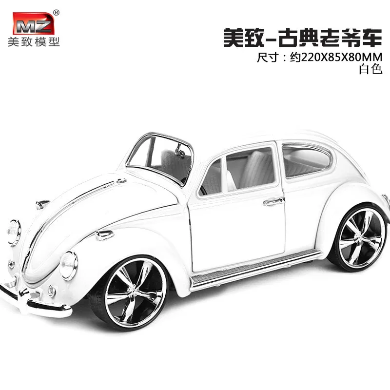 MZ 1:18 сплав Ретро Классический Жук модель автомобиля мини автомобиль игрушки