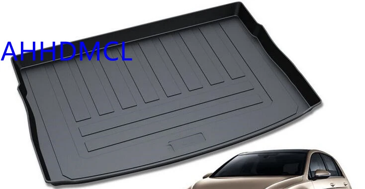

Car Trunk Mat 3D TPO Trunk Pad Tail Box Cushion Rug Cargo Liner Carpet For Golf 7 MK7 2014 2015 2016 2017