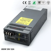 universal36v 22a 800w regulated switching power supply transformer100 240v ac to dc for led strip light lighting cnc cctv motor