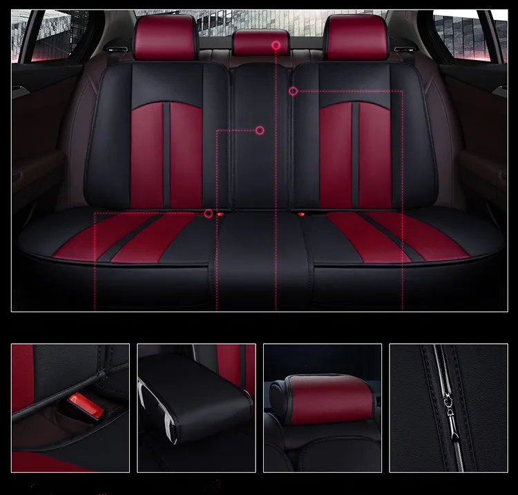Best качество и Бесплатная доставка! Полный комплект чехлы сидений автомобиля для
