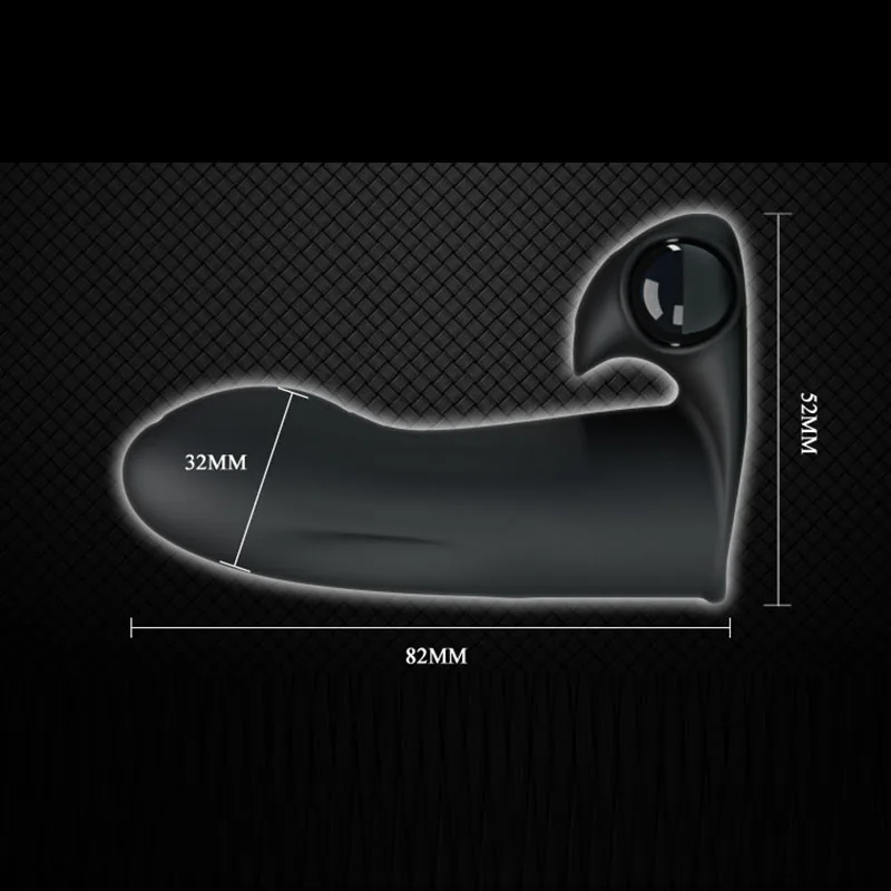 Вибратор Пальчиковый женский для стимуляции клитора сосков и губ|finger vibrator|dancer