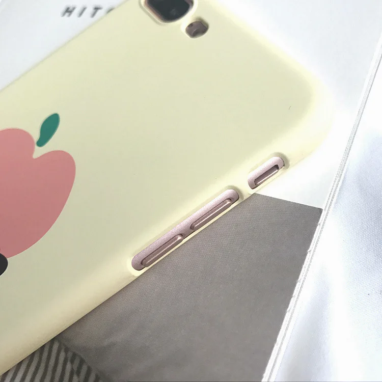 Модный простой персиковый бежевый чехол для телефона iphone X XR XS Max 6 6S 7 8 Plus
