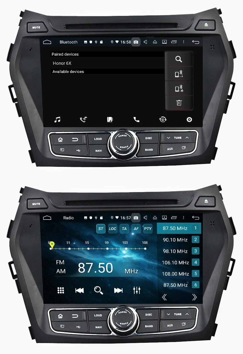 KANOR 4+ 32g ips android 9,0 Восьмиядерный 2din автомобильный dvd для hyundai santa fe ix45 2010 2011 2013 автомобильный Радио Мультимедиа gps плеер
