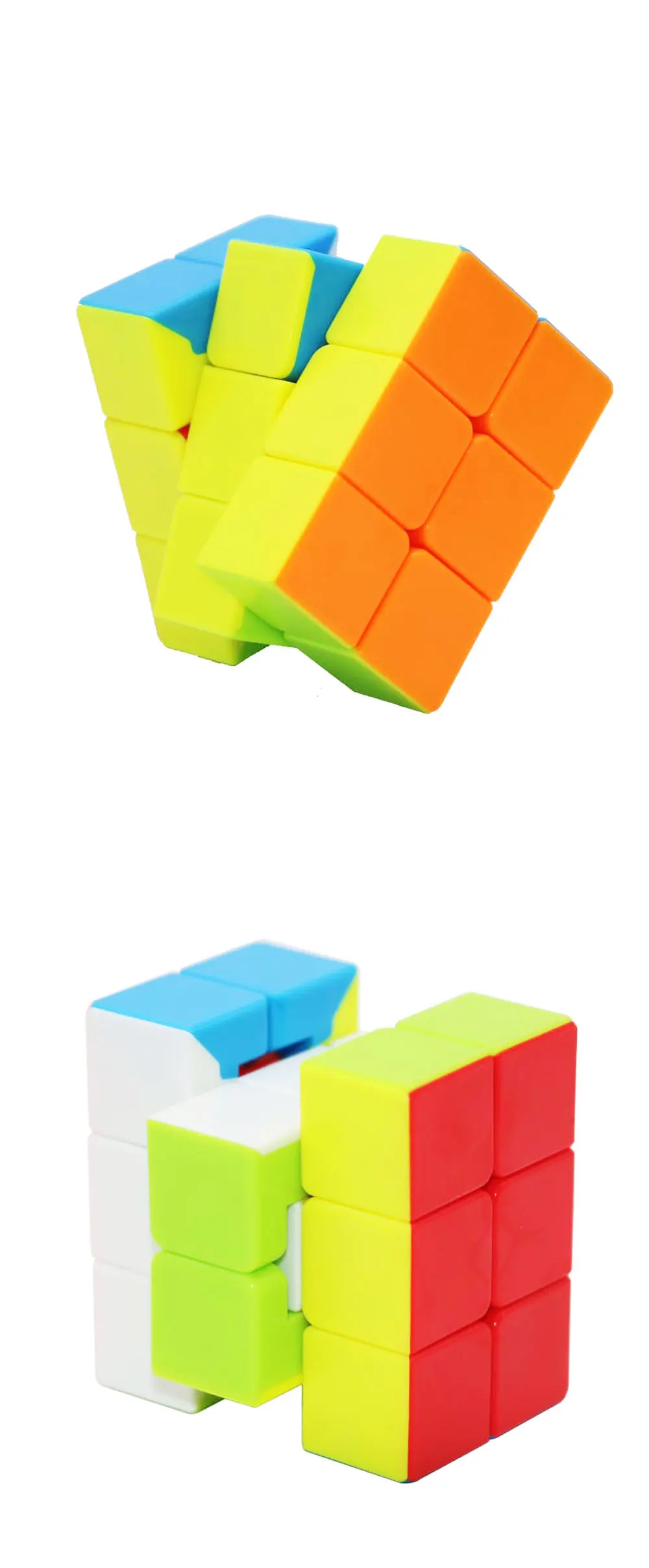 fanxin 2x3x3 скоростной кубик без наклеек Гладкий 233 магические кубики Профессиональный головоломка куб для детей Cubo magico игрушки