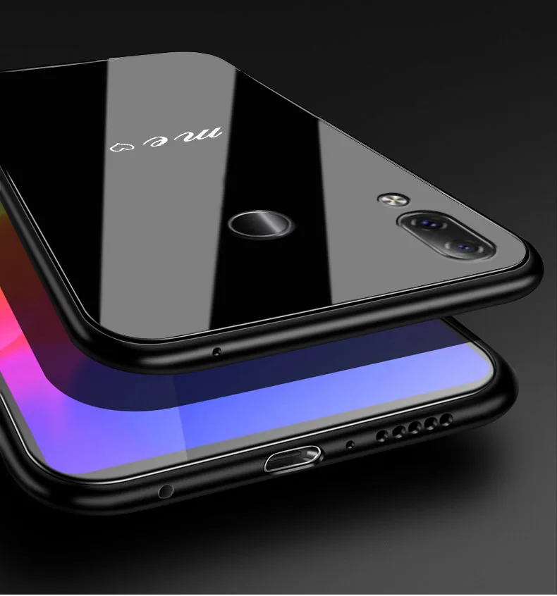 E 6,39 для lenovo Z5 Pro Чехол из закаленного стекла жесткий чехол для lenovo Z5 Pro Чехол L78031 Z5Pro крышка Z 5 Pro мягкая силиконовая рамка Para