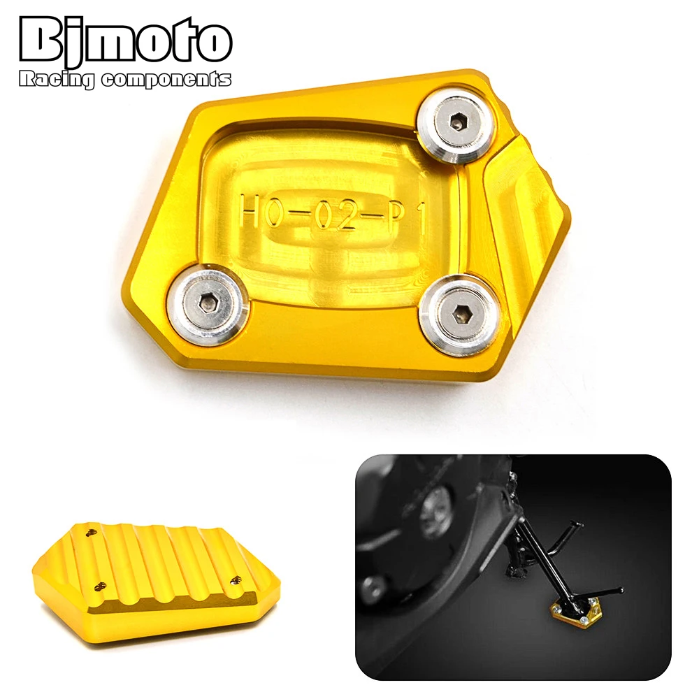 Мотоцикл с ЧПУ подножка боковая подставка расширение ножной колодки пластина
