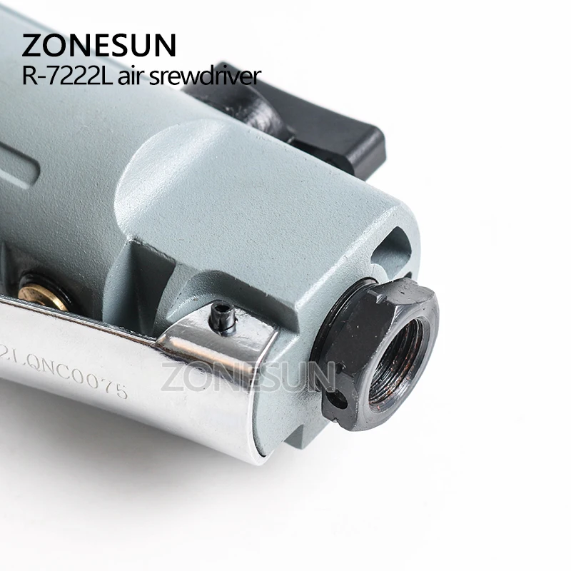 ZONESUN 7222L 5 мм болт пневматические инструменты Пневматическая отвертка мощные