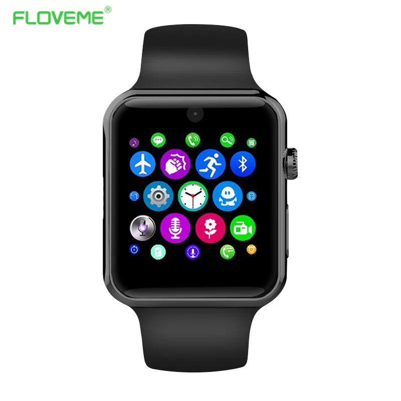 FLOVEME Smart Watch Inteligente Электронное Устройство Синхронизации Оповещения Для IOS Hands Free