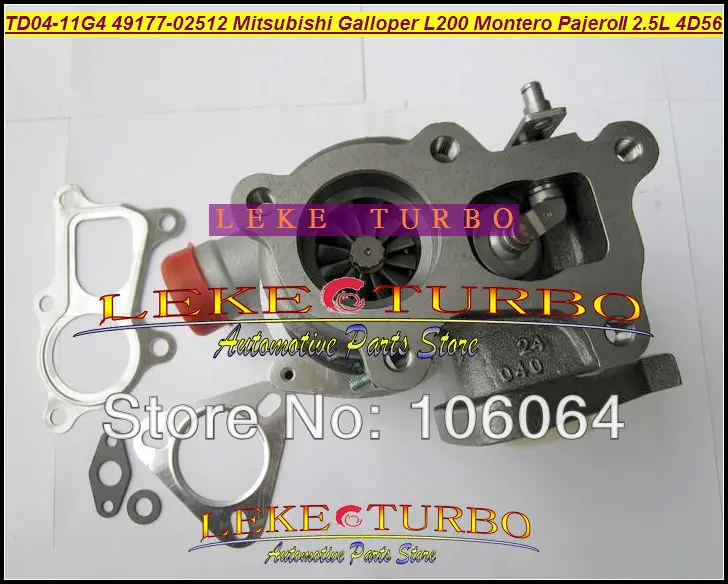 Турбо для Mitsubishi L200 Pajero II турбо с водяным охлаждением Hyundai Galloper 4D56Q EC 4D56 2.5L