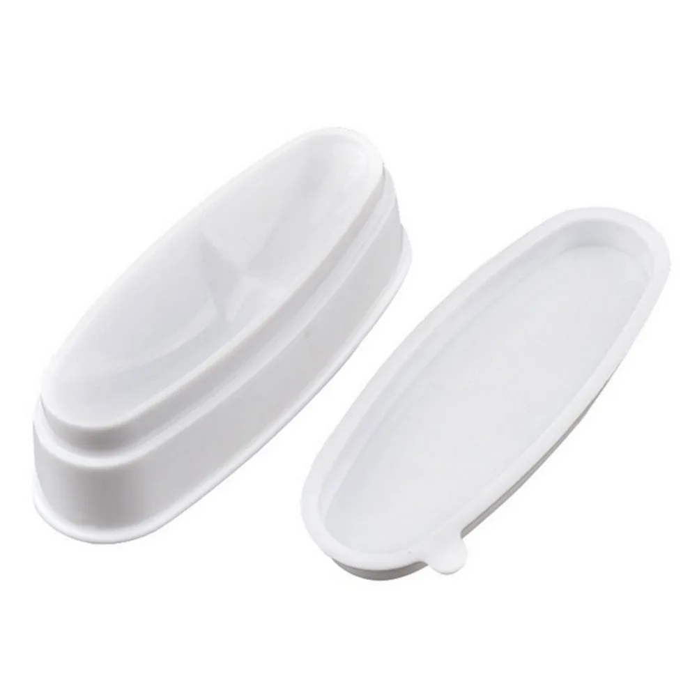 Nail Art Container Storage Box Case White French Smile Line Sculpture Tips Dipping Acrylic Powder Moulding Guides Tools Manicure | Красота и