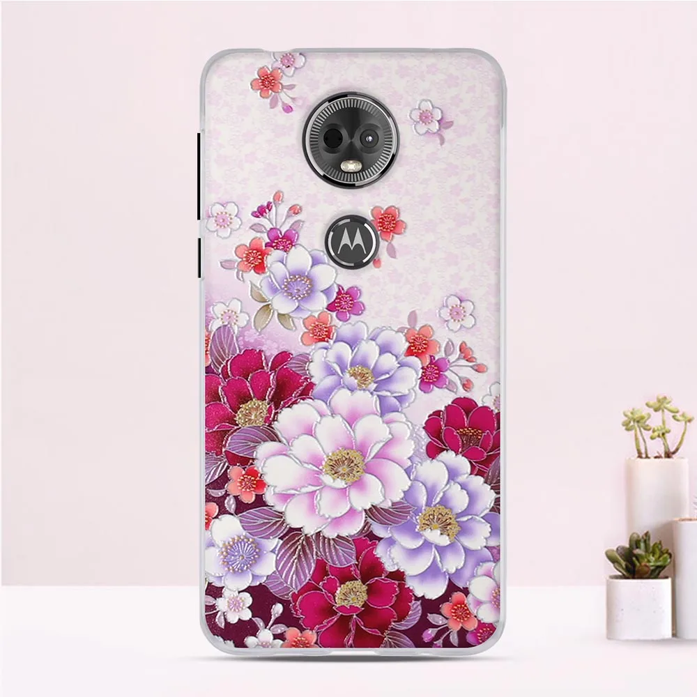 Чехол для телефона Motorola Moto E5 Plus Funda с 3D рельефным узором мягкий чехол из ТПУ