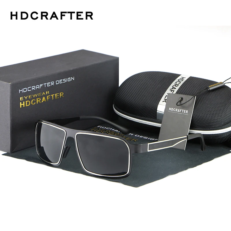 Солнцезащитные очки HDCRAFTER Мужские поляризационные модные повседневные