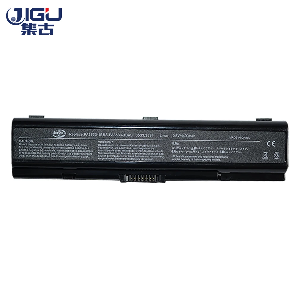JIGU 6 ячеек PA3533U-1BAS Замена для Toshiba PA3534U-1BRS Satellite A200 A205 A210 A215 A300 L300 M200 A500 - купить по