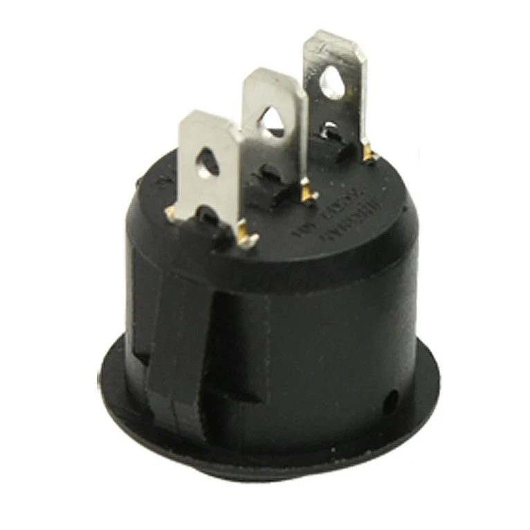 2 x AC 6A/250V 10A/125V 3 Pin SPDT вкл./ВЫКЛ./ВКЛ. положения круглый катер кулисный переключатель