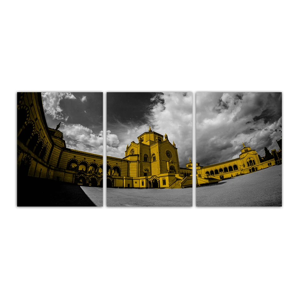 Современный винтажный минималистичный художественный холст картина пейзаж