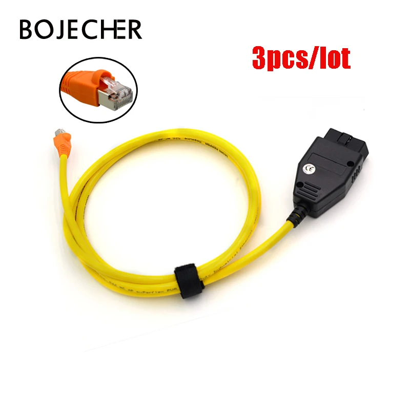 3 шт./лот ESYS кабель для передачи данных ENET Ethernet к OBD E SYS ICOM кодирование F serie