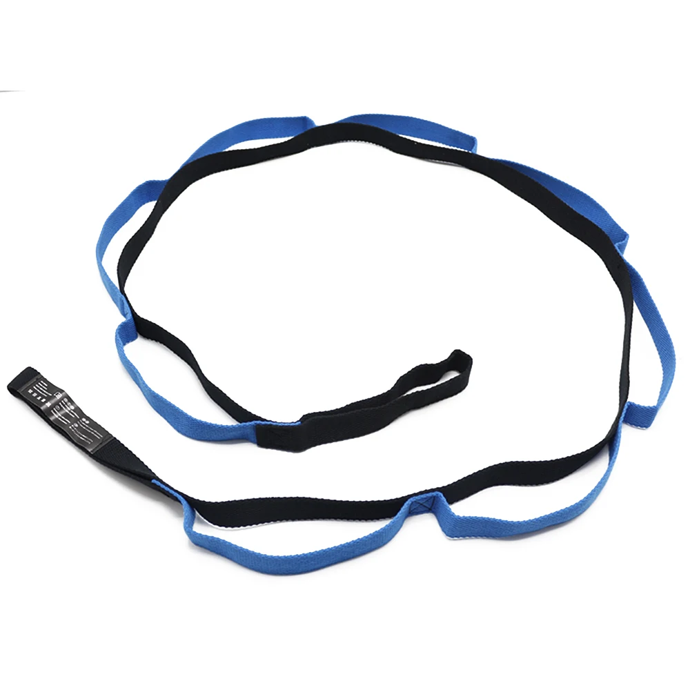 

YOUGLE Yoga Stretch Strap Band Belt Fitness Pilates Ballet 10 Loops Training 2M