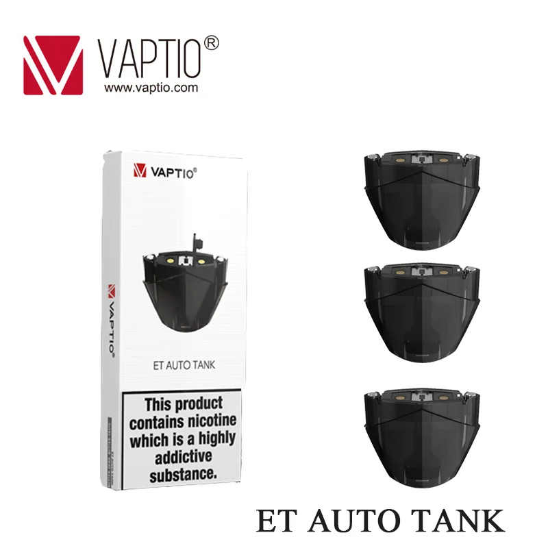 1Vaptio ET AUTO TANK емкость 1 5 мл уникальная катушка электронная сигарета картридж для