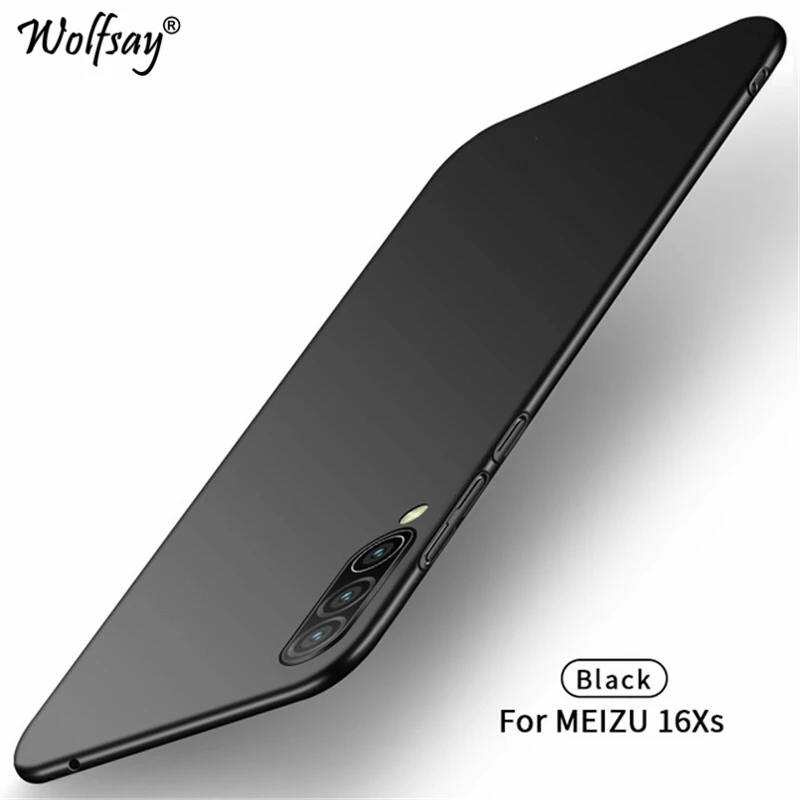Чехол для Meizu 16XS, ультра тонкий классический гладкий матовый чехол для телефона, чехол для Meizu 16XS, чехол для Meizu 16 XS 16XS s, чехол