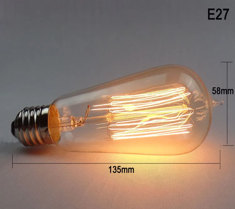 Wood Pendant lights AC110V/220V E27 lamp hanging light fixture Edison bulb For Restaurant/Bar luminaire Home Decoration lamparas | Лампы и