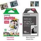 20 листов Подлинная пленка Fuji Fujifilm Instax Mini 8 монохромная + белая пленка для Mini 8 70 8 Plus 90 25 камера SP-1 SP-2