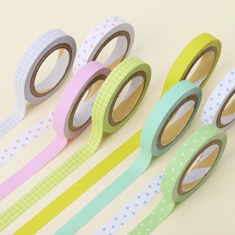 5 шт./компл. Kawaii Dot Маскировочная клейкая лента наклейка DIY самоклеящиеся