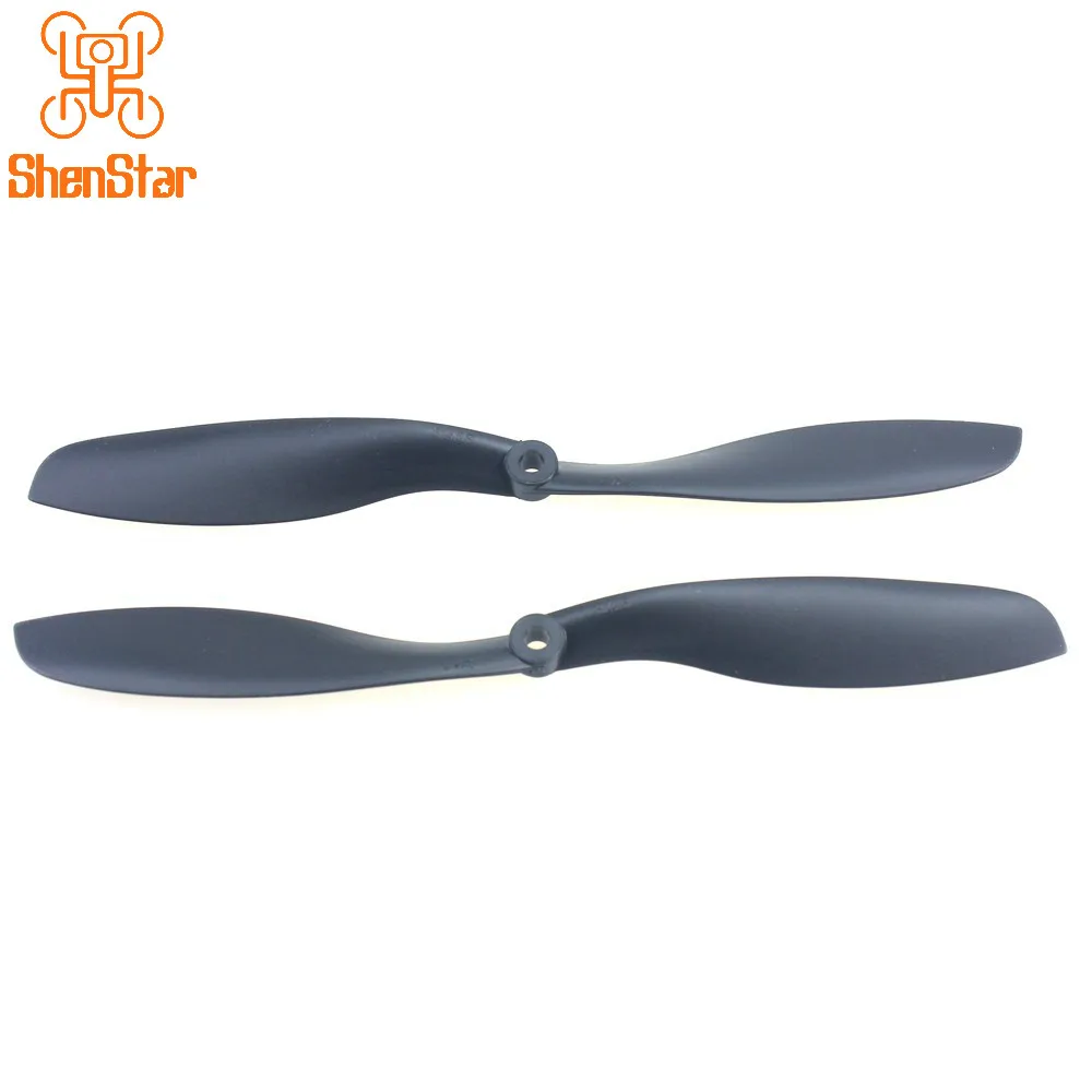 Пропеллеры 8 &quotX 4 5&quot 845 + 845R для RC осевой X axis KK MK Quadcopter Aircraft UFO Parts Black