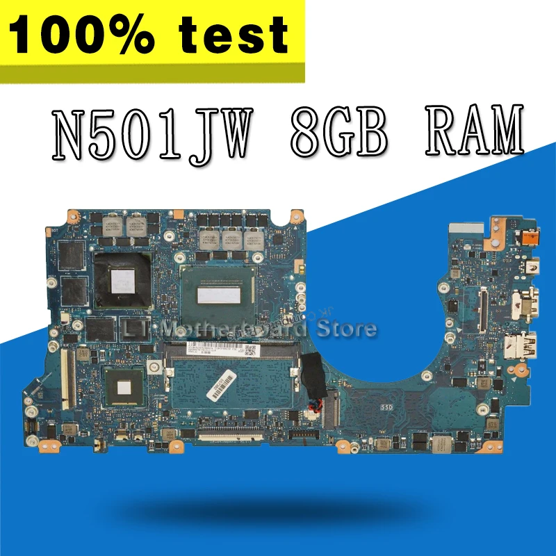 N501JW материнская плата rev2.1 I7 8g Оперативная память для ASUS N501J UX501J G501J UX50JW Материнская плата ноутбука N501JW материнская плата N501JW материнская плата