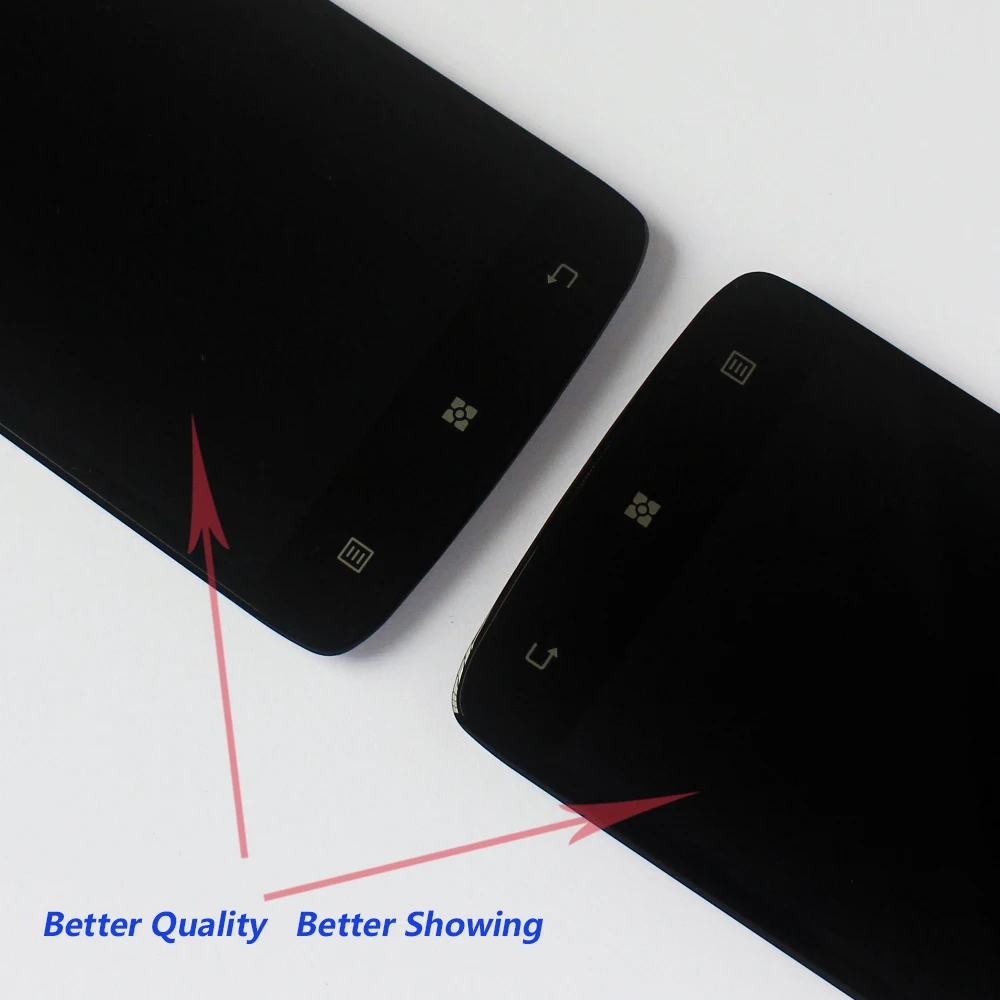 100% протестированный ЖК дисплей для lenovo S820 S820T сенсорный экран дигитайзер