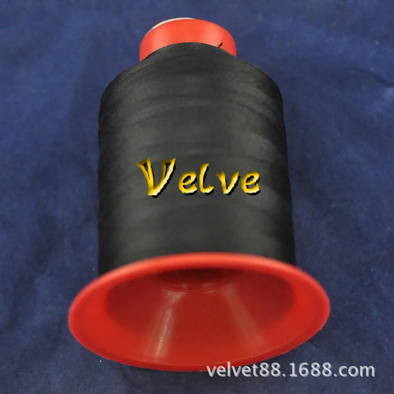 Проводящая швейная нить из углеродного волокна 150D черный антистатический провод