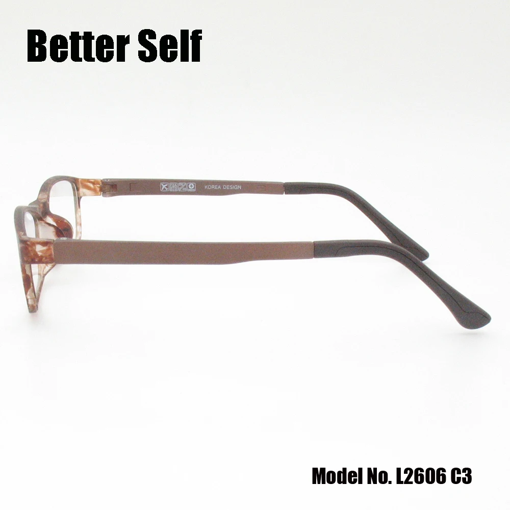Оптические очки Better Self L2606 PC прямоугольные оптические имитация ультема Ленивые в