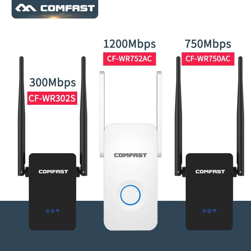 Беспроводной N маршрутизатор 802.11ac Wi fi ретранслятор 150M 1200 Мбит/с мини Repetidor Wifi