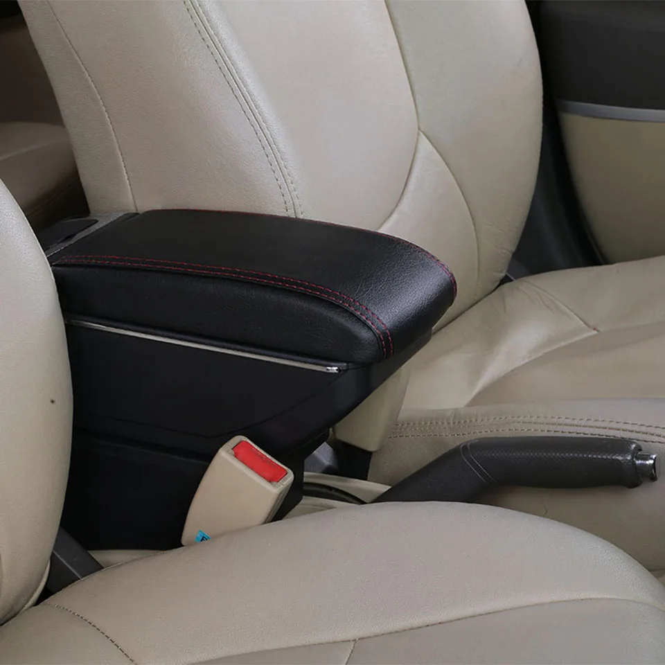 Подлокотник коробка для nissan almera центральный магазин содержание коробка для хранения с держатель стакана, пепельница аксессуары