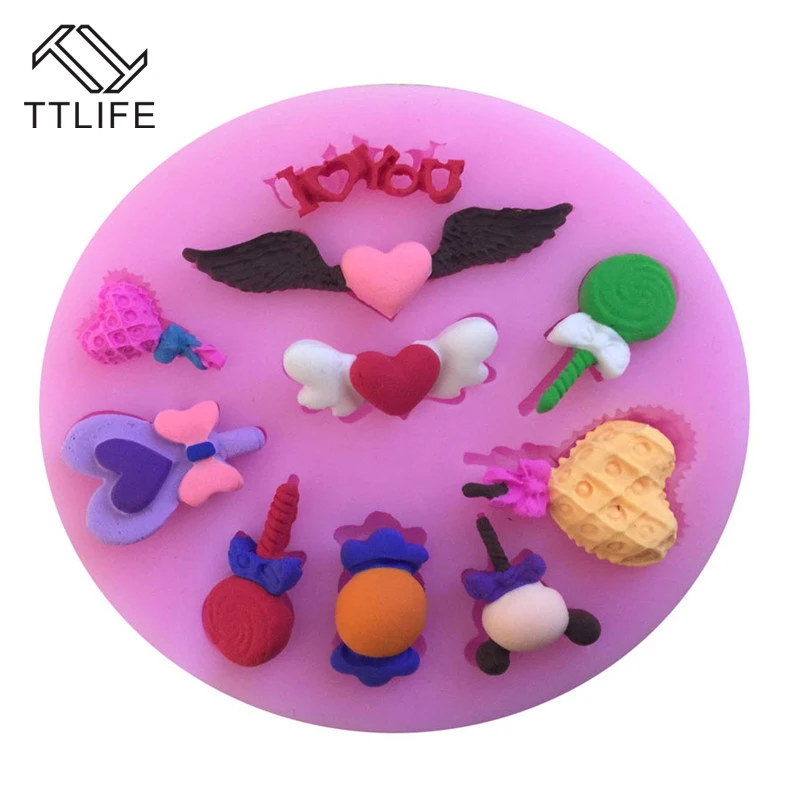 TTLIFE силиконовая форма для торта в виде клубники в форме полосы пресс-форм Кухня домашний торт силиконовые формы для узоров на тортах формы для украшения торта украшение для помадной глазури