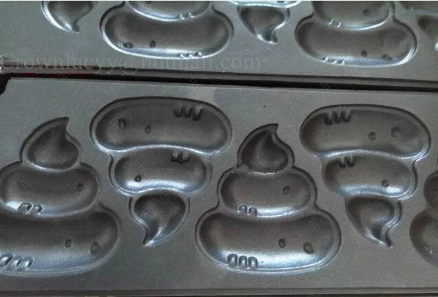 Газовая дефлекторная форма 6 шт. антипригарная Корейская вафельница|waffle blocks|maker