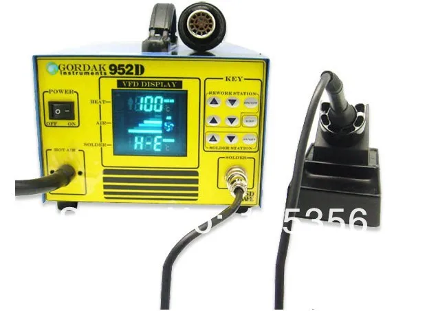 Бесплатная доставка стандартный цифровой дисплей 2 в 1 станция для распайки