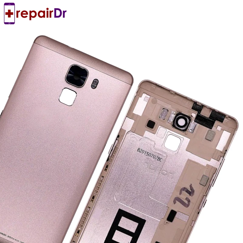 Высокое качество AAA задняя крышка для huawei Honor 6 7 крышка батареи для Honor 7 задняя крышка корпуса с отпечатком пальца Flex+ логотип