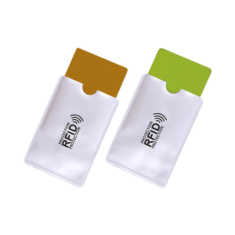 15 шт Анти Rfid кошелек Блокировка ридер банк держатель карты Id Чехол для банковских