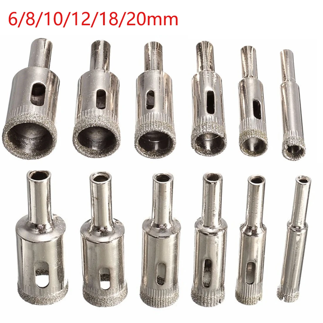 Набор сверл с алмазным покрытием для плитки мраморного стекла Керамической Пилы